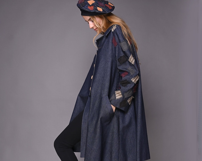 Veste polaire vintage des années 80, bleu violet, bleu turquoise, taille moyenne - France