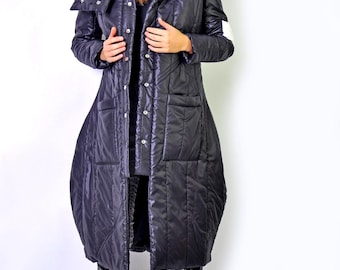 Chaqueta para mujer, chaqueta de invierno, chaqueta acolchada, chaqueta impermeable, ropa de abrigo, chaqueta de tallas grandes, ropa de invierno, chaqueta larga, cálida