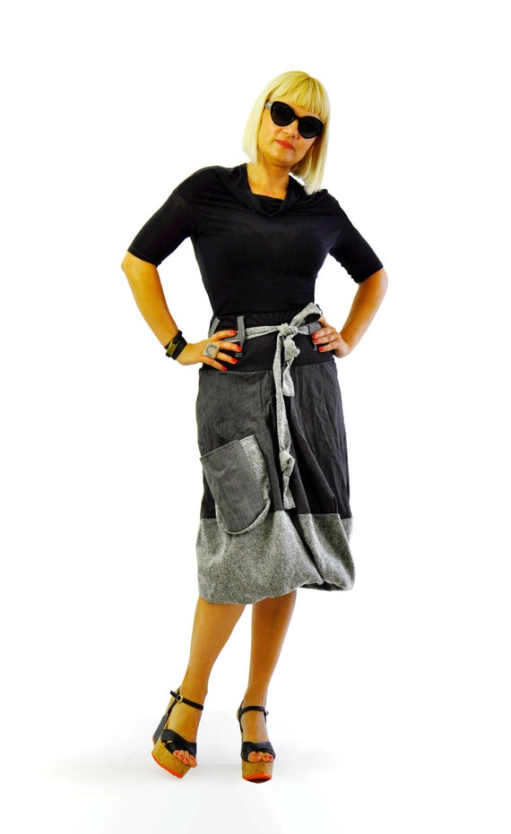 Winter Women Skirt Wool Skirt 