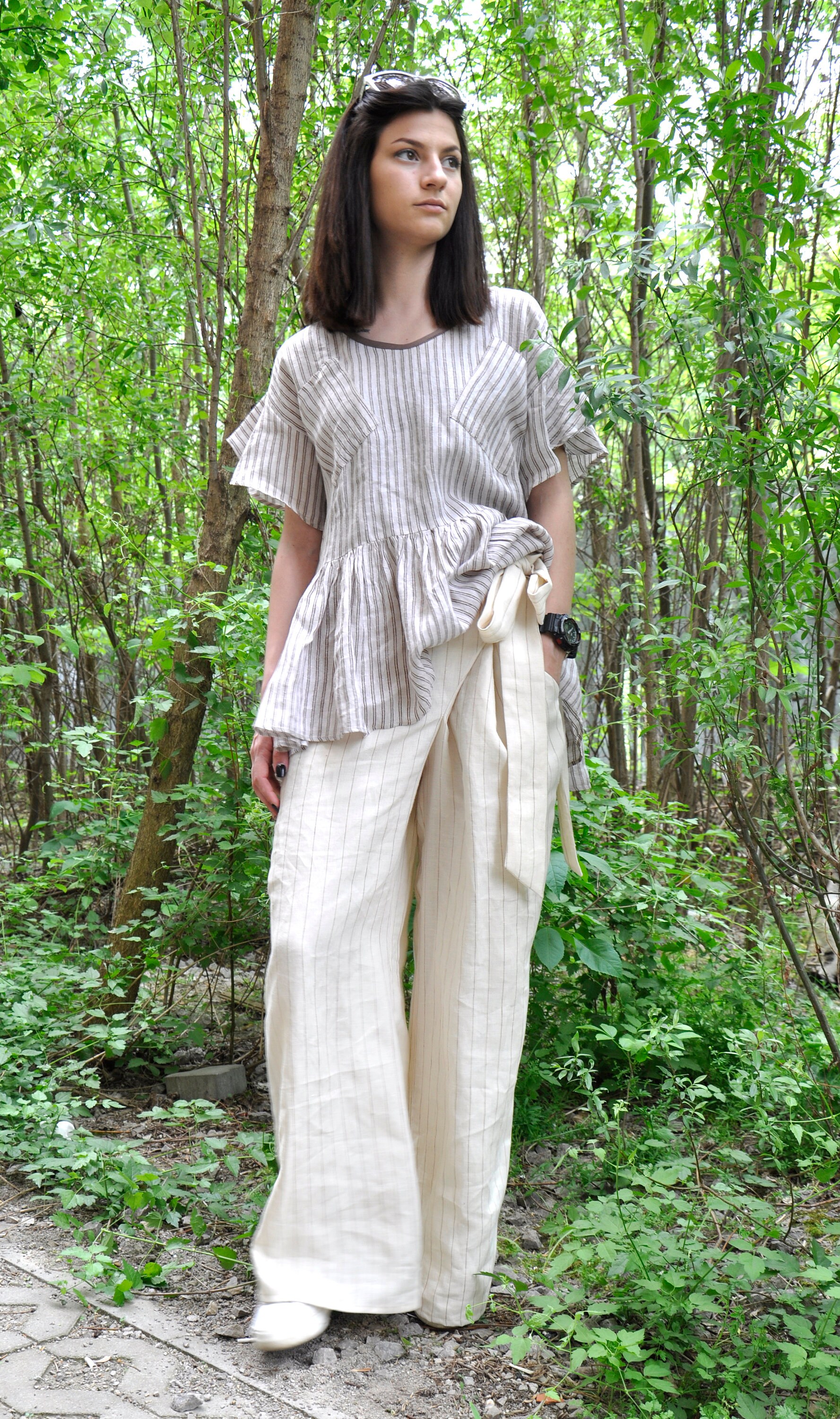 linen set outfit