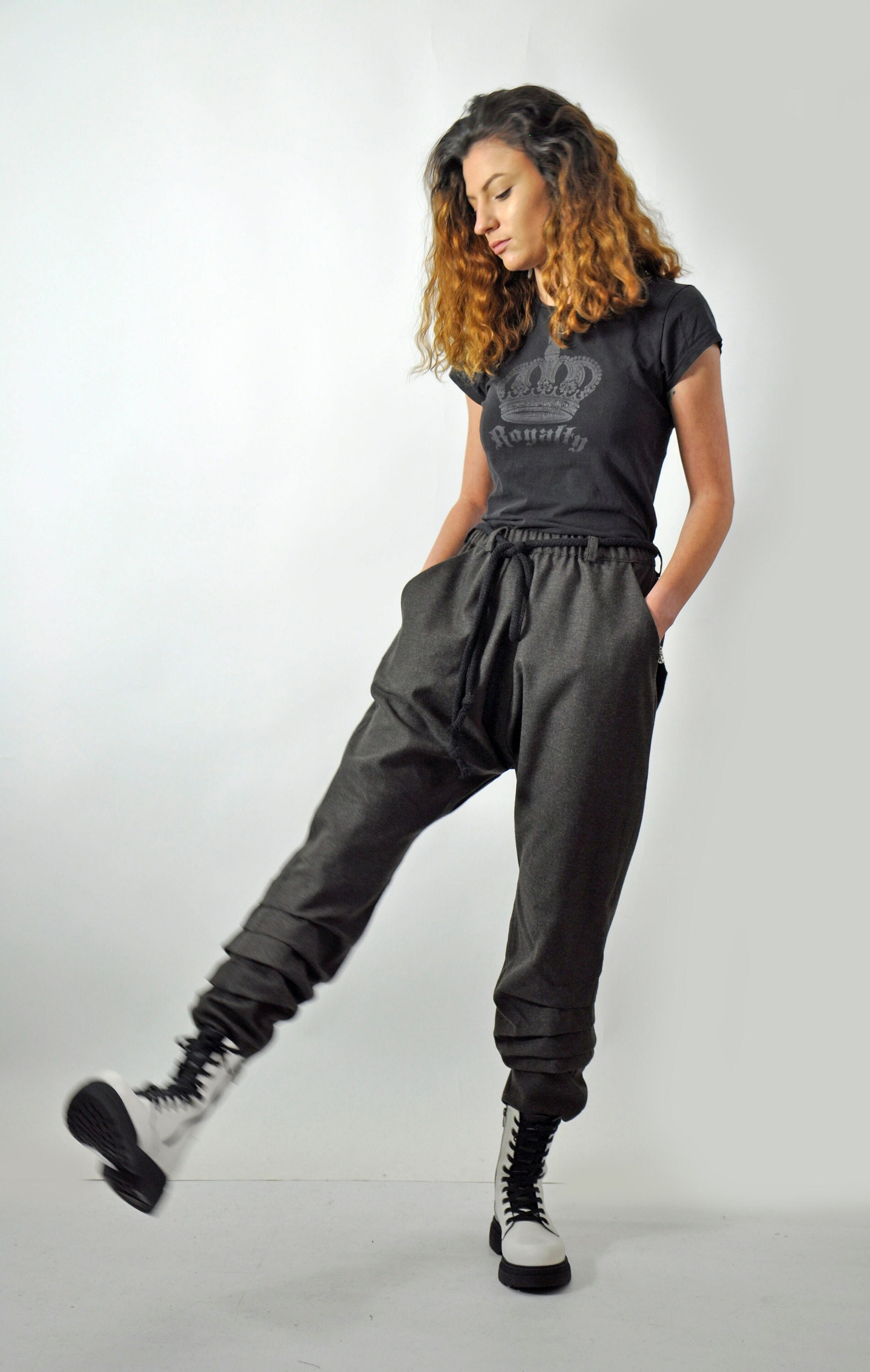Loose Tweed Pants - Etsy
