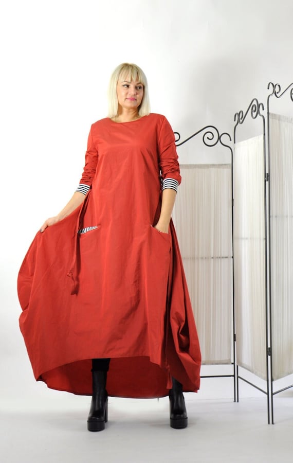Rode jurk grote maat new arrivals