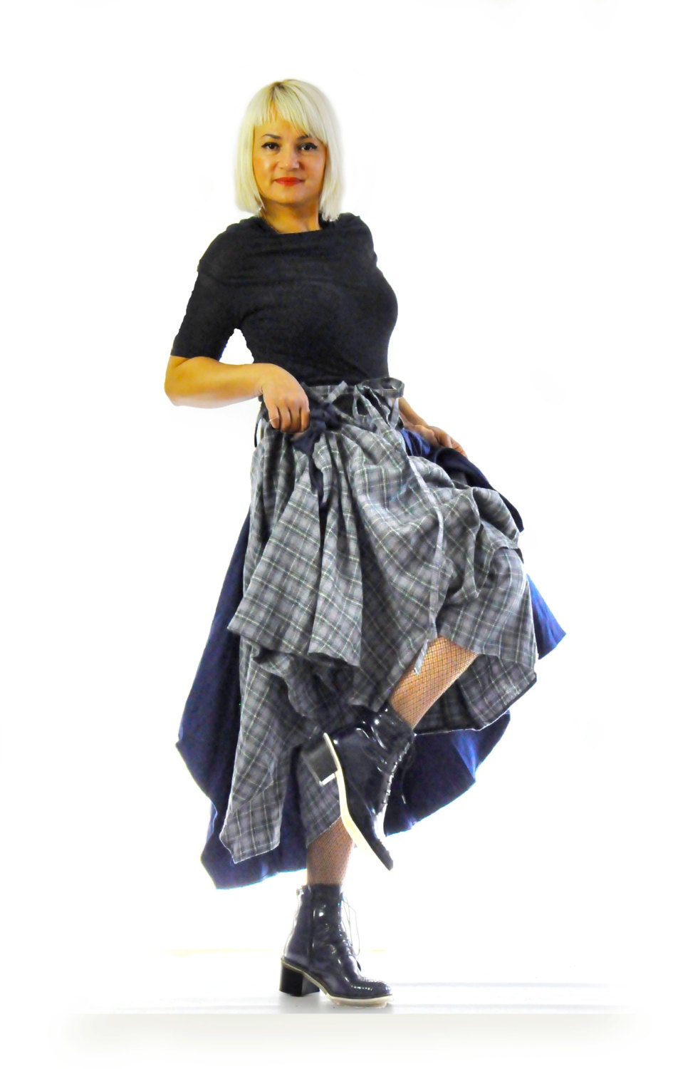 Wool Skirt Winter Skirt Long Skirt Wrap 