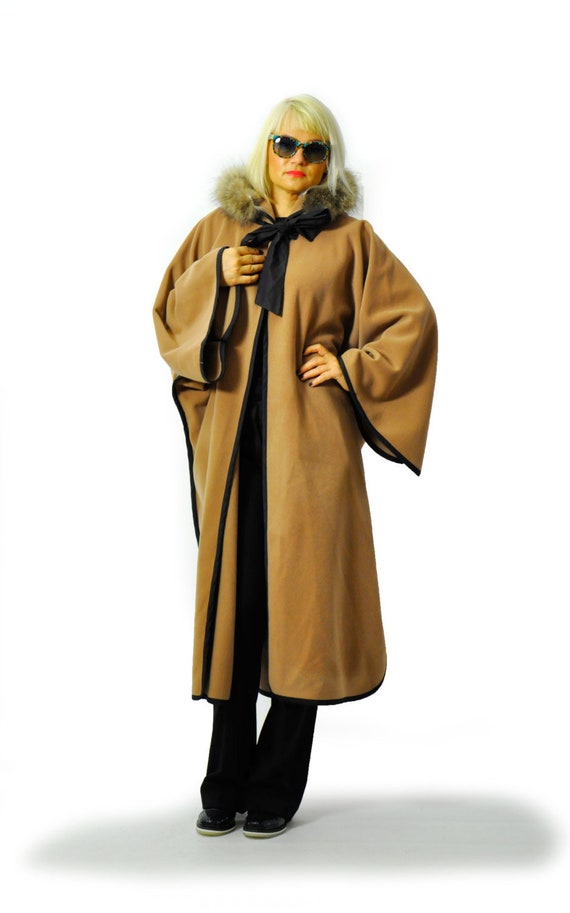 Black Winter Coat, Wool Coat, Black Hooded Coat, Plus Size Clothing, Women  Black Coat, Bohemian Clothing, Wool Clothing, Steampunk Clothing -   Canada