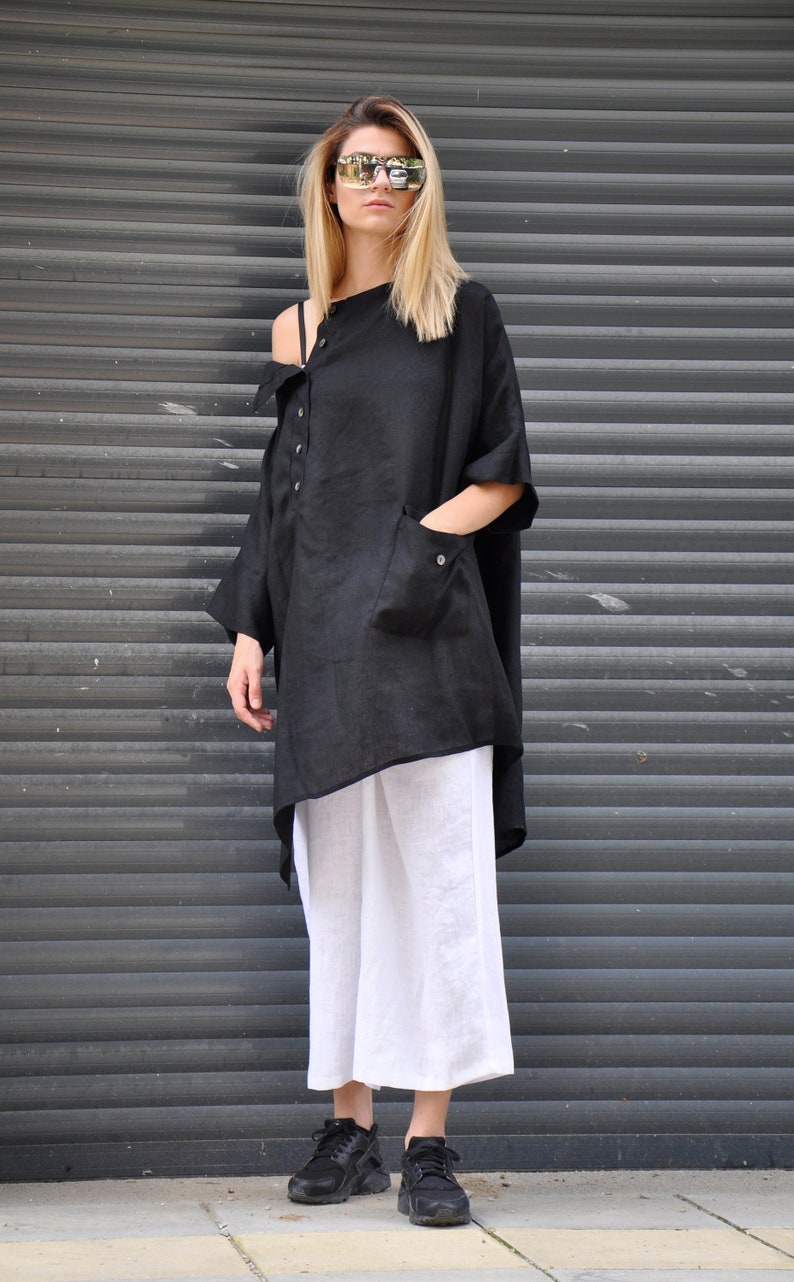 Linen Set Of 2 Linen Outfit Women Set Linen Clothing Etsy