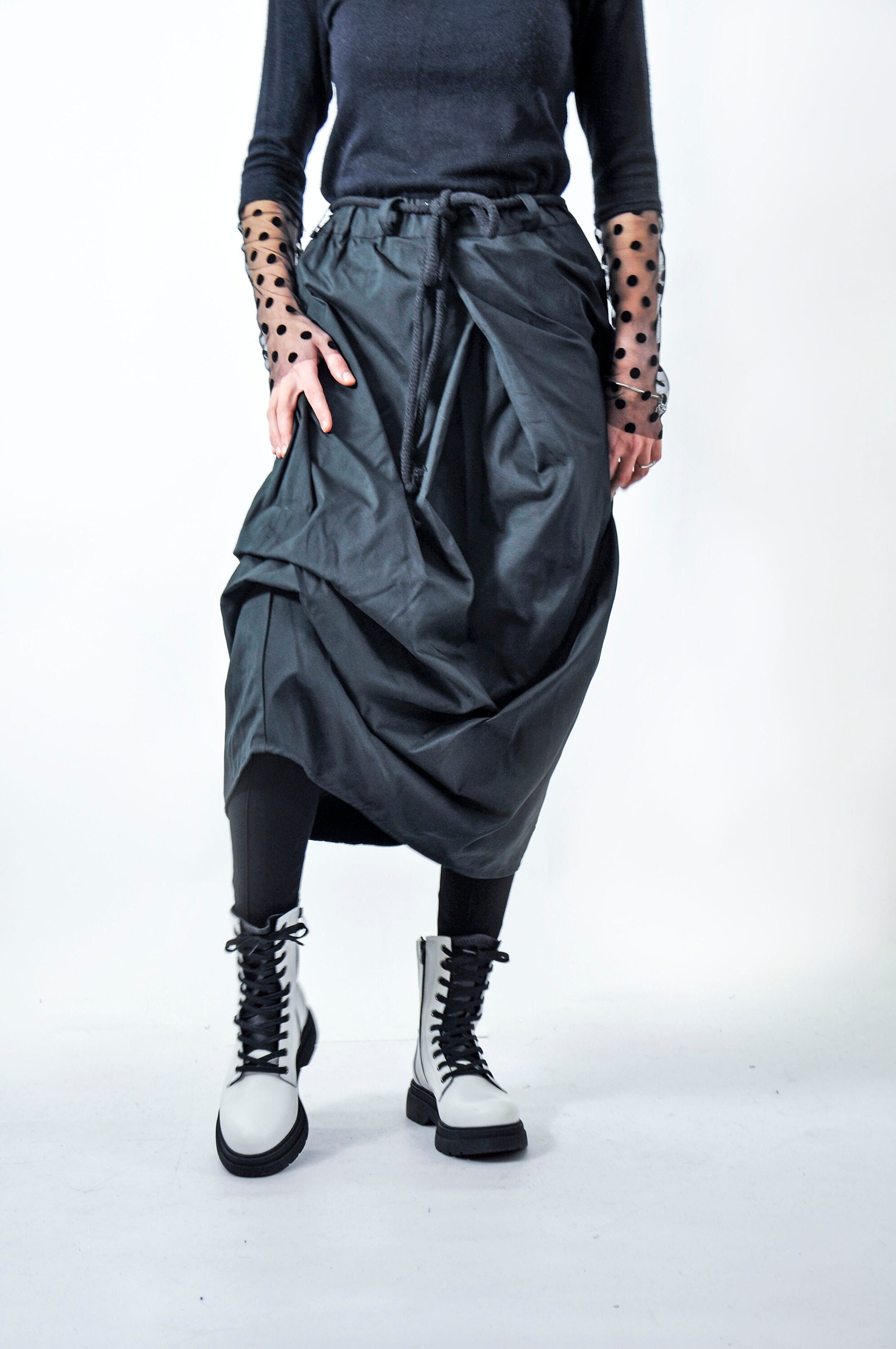 Taffeta Skirt, Bubble Skirt, Plus Size Clothing, Avant Garde Taffeta Skirt, Bubble Skirt, Plus Size Clothing, Avant Garde