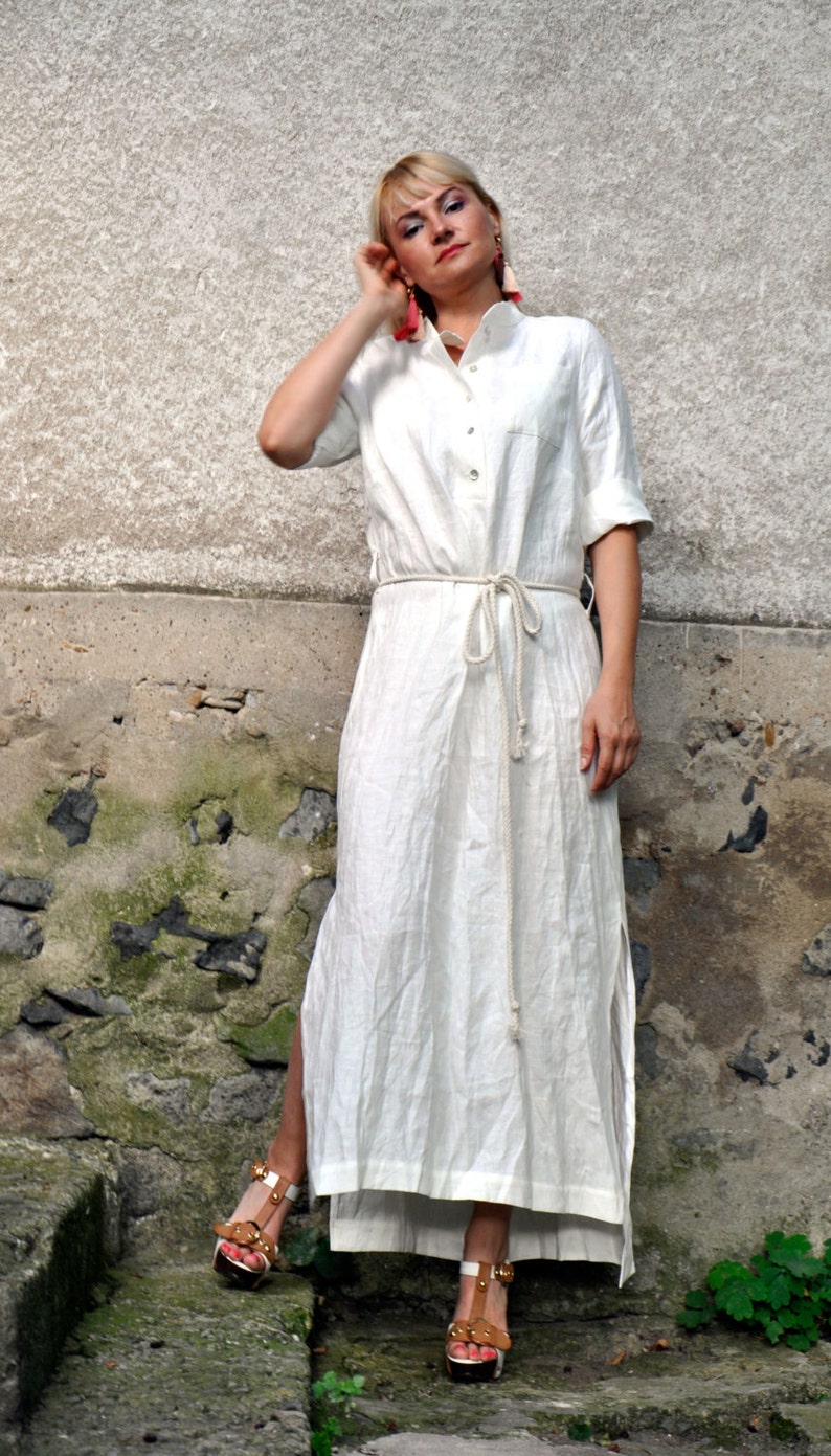 plus size linen clothing