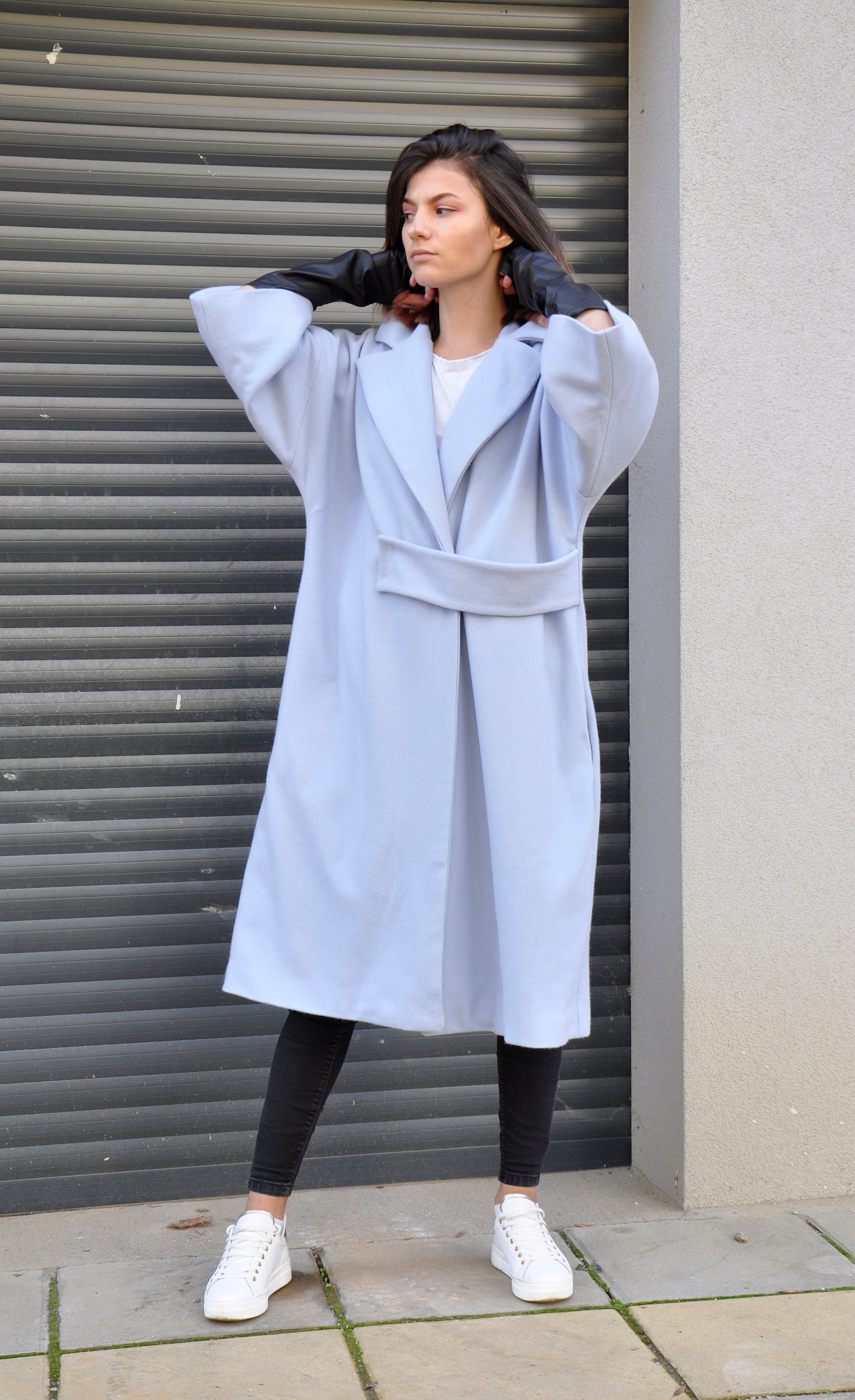 L'or ♡ Wide Lapel Long Coat (Ivory) - library.iainponorogo.ac.id