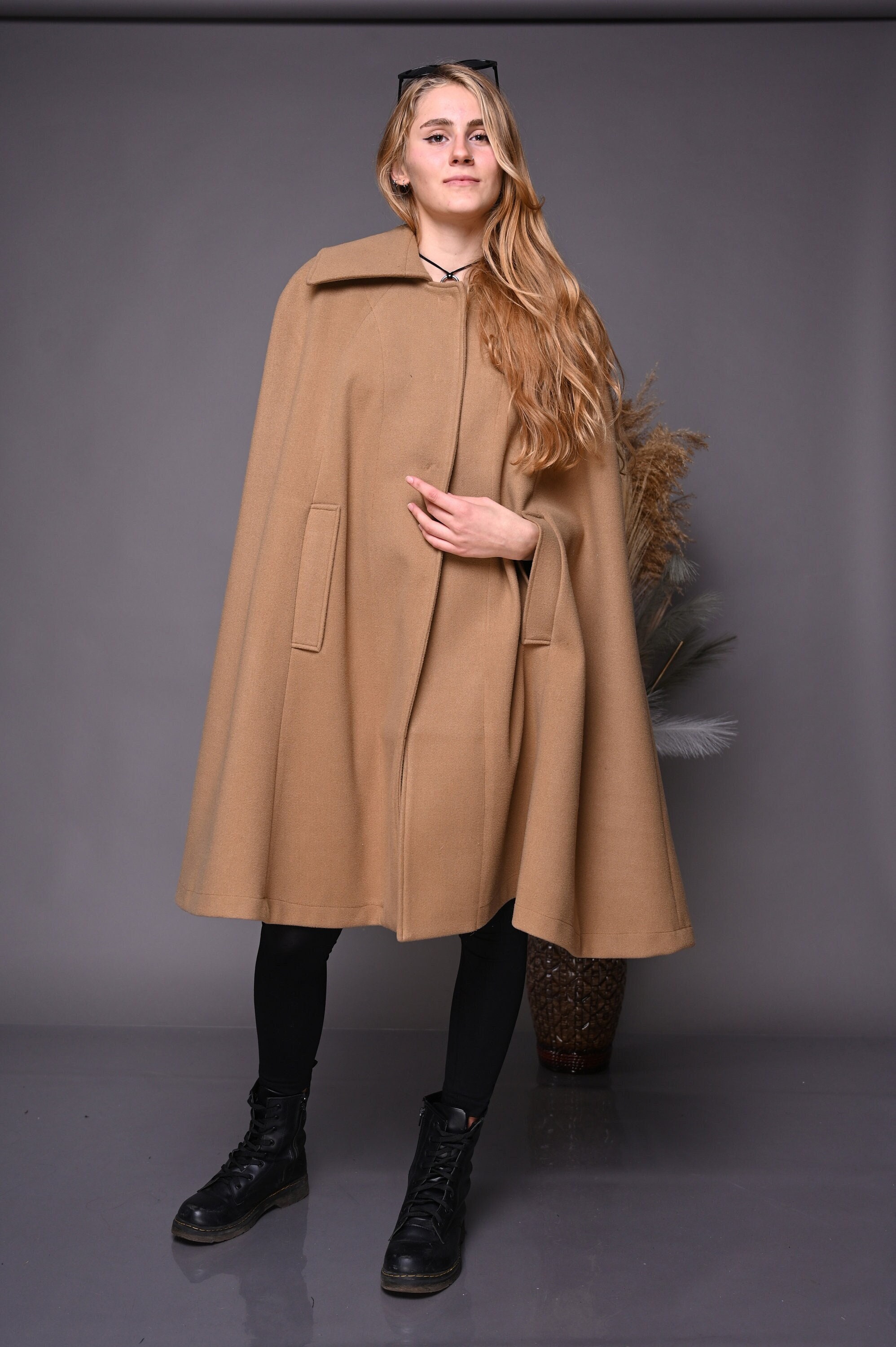 White Wool Cape - Etsy White Wool Cape - Etsy