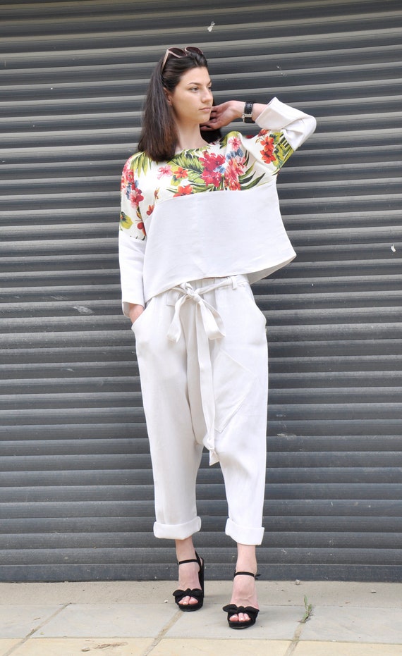 zuurgraad Vaderlijk uitvinding Strand bruiloft gast linnen outfit broek pak set linnen - Etsy België