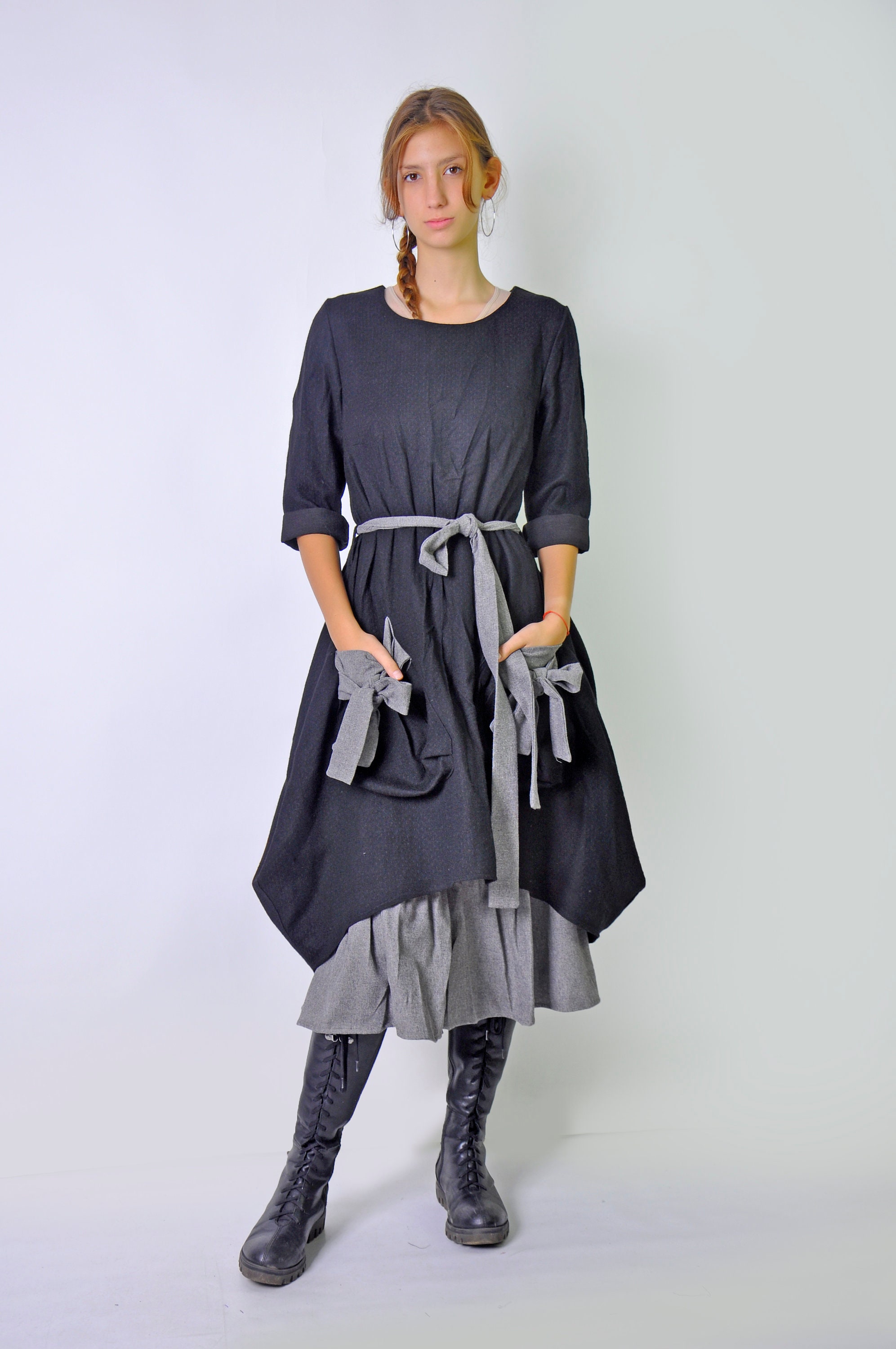 Wool Dress Winter Dress for Women Winter Maxi Dress Wool Etsy