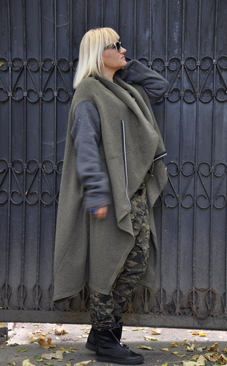 Military Coat Wool Coat Army Green Coat Winter Coat Etsy