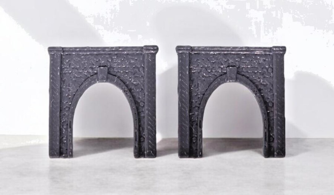 Buy Z Gauge Tunnel Double Track Stone Portal Model Railway Train Layout 1:220 Scale Online in India