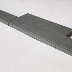Railway Train Station Passenger Platform 6 Pc Kit T Gauge 1:450 Scale Railroad