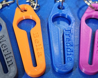 Porta bolsas para excrementos de perro manos libres personalizado