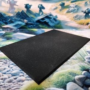 50 x 75mm Rectangle Wargaming Bases PLA Plastic War gaming - Tabletop Games