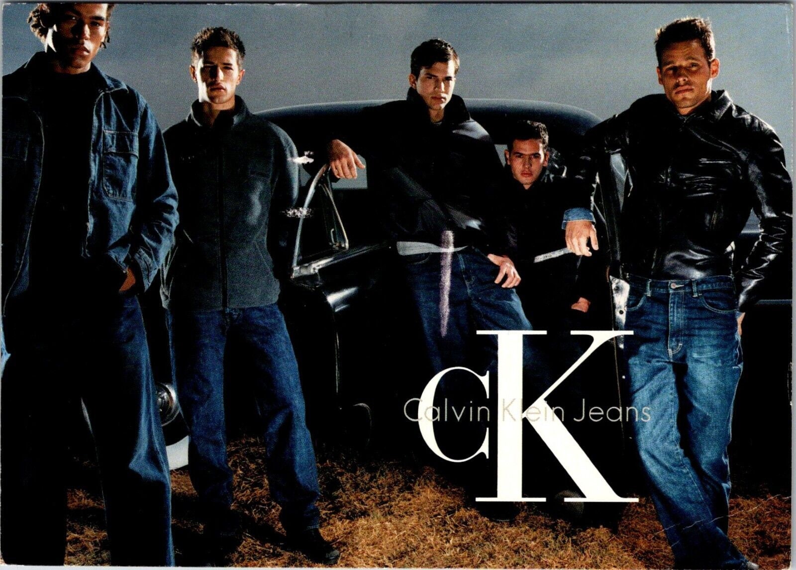 1990s Advertising Postcard CK Calvin Klein Jeans Alex Karev - Etsy