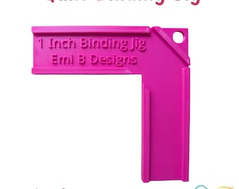 Quilt binding jig – precise bias joins tool for easy binding process