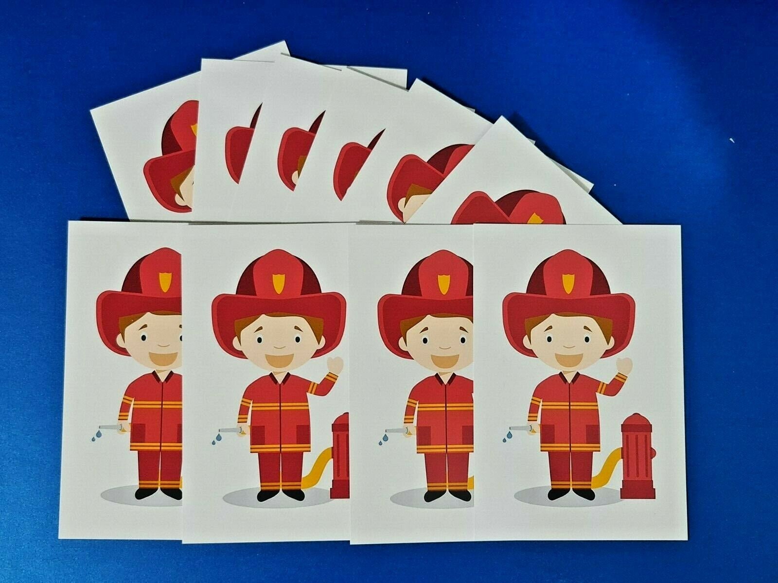 Pack of 10 New Kids Children's Fireman Firefighter | Etsy