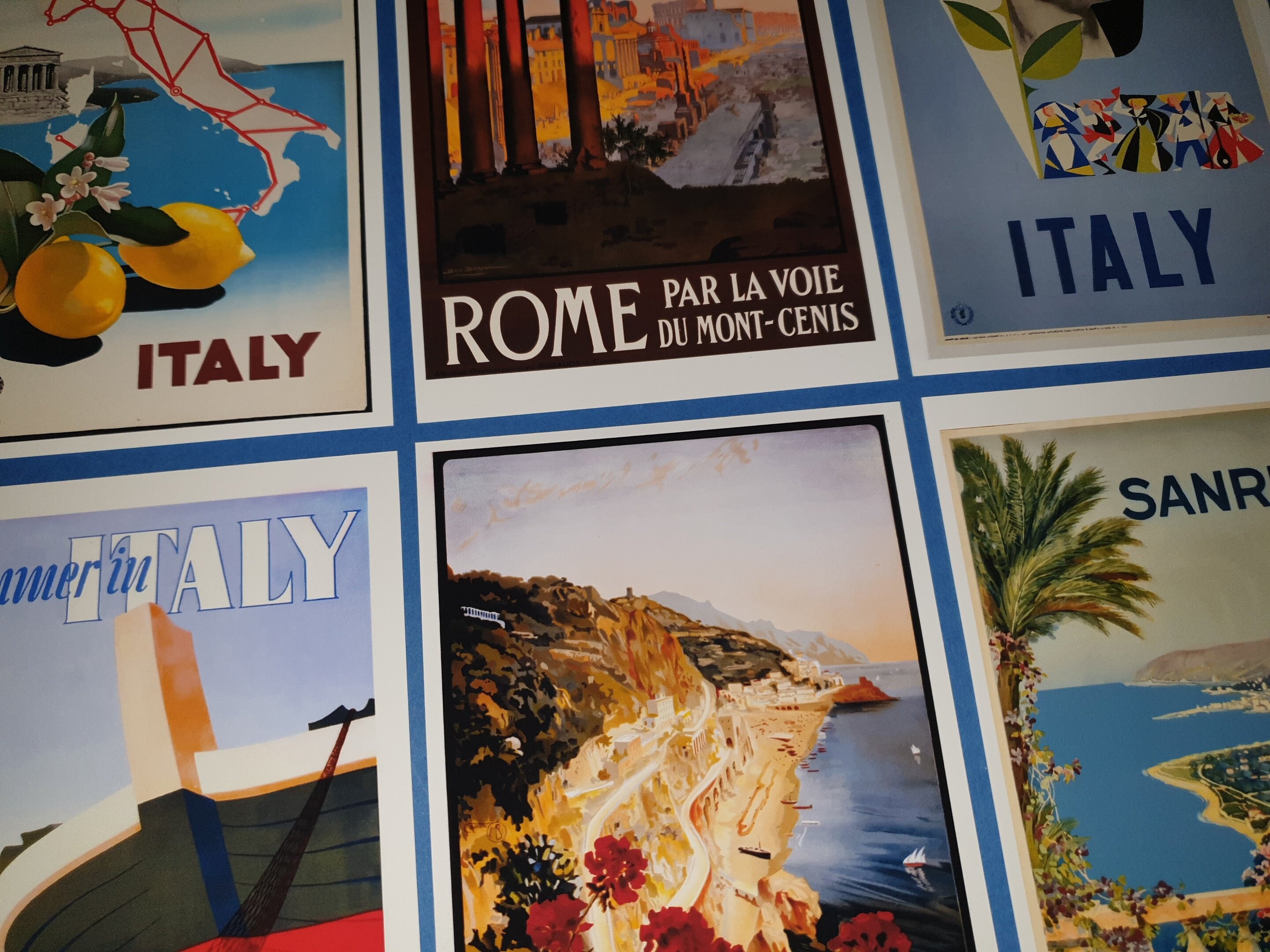 Postcards Set of 11 New Stunning Vintage Italian Repro Travel - Etsy