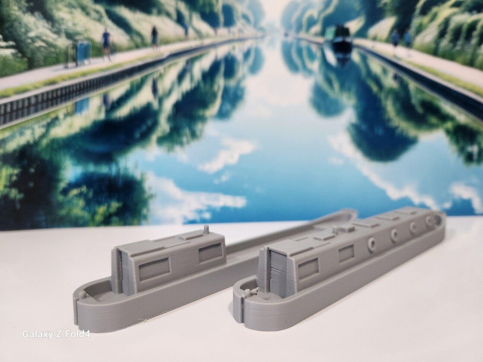 thumbnail image 2 of Working CRT Cargo Canal Boat – N Gauge Model Railway Scenery, Morrisleisure 2 of 6