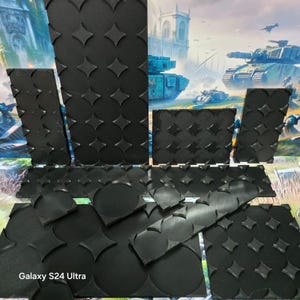 Round to square movement trays old world 25mm 32mm 40mm 50mm 60mm oval image 8