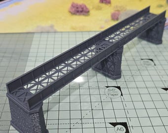 Spur Z Spur Trägerbrücke Modelleisenbahn Zuganlage 1:220