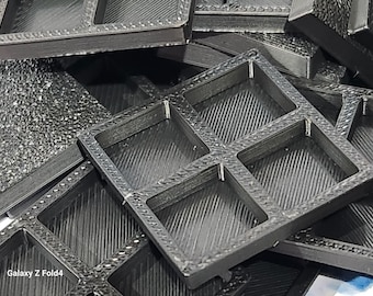 30 mm quadratische Wargaming Bases EXTRA langlebigem Kunststoff Wargaming - Tabletop