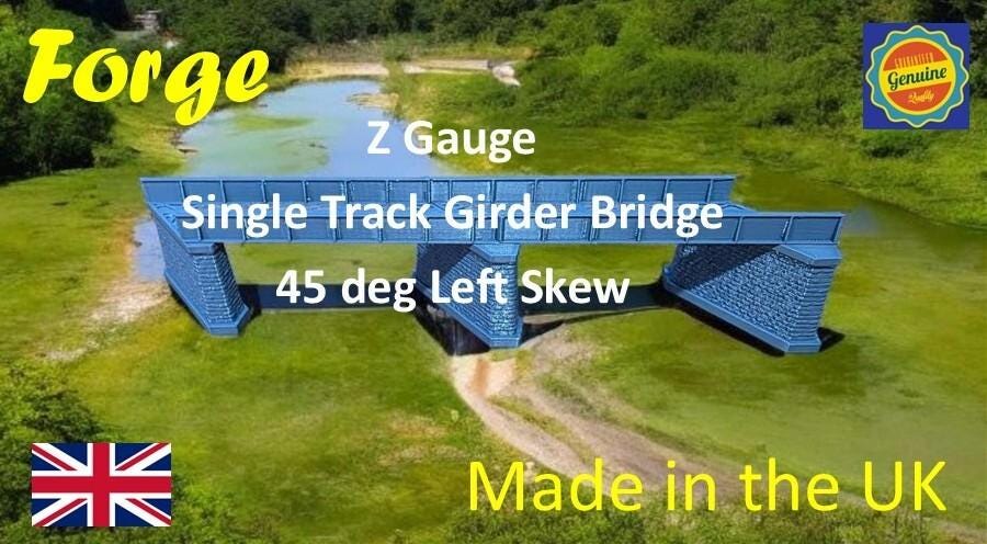Modèle De Pont Outland – Passerelle Ferroviaire échelle Z 1/220, Accessoire Paysage