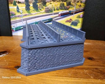 鉄骨桁橋 Nゲージ複線鉄道模型レイアウト 1:148スケール - Etsy 日本