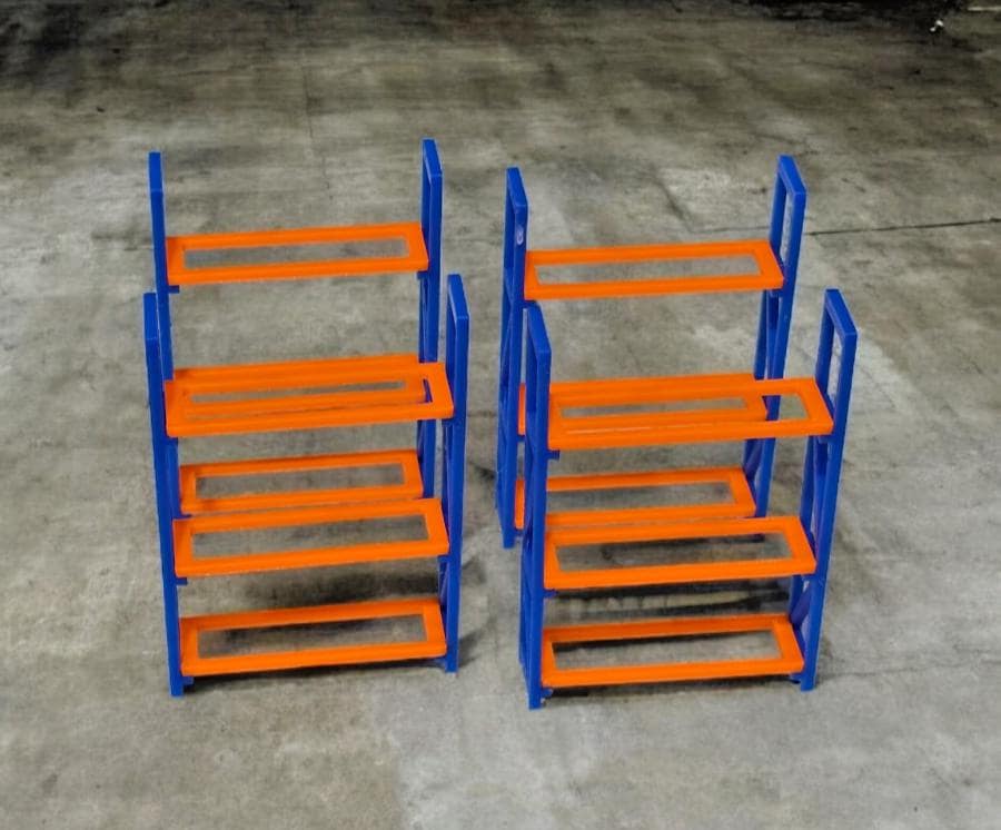 Base Racks Train Pallet Racking Racks 1:76 Scale OO Gauge Model Train Railways Dioramas ...