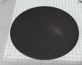 Wargaming bases 130mm round  durable plastic for war gaming tabletop games