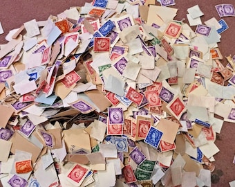 230g Welt Briefmarken Auf aus Papier Kiloware Unsortierte Mischung Charity Collection Lot