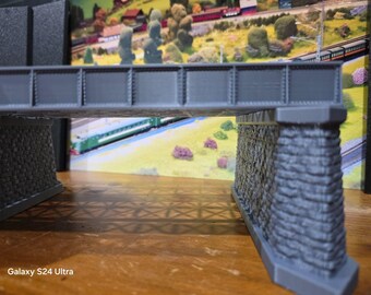 鉄骨桁橋 Nゲージ複線鉄道模型レイアウト 1:148スケール - Etsy 日本