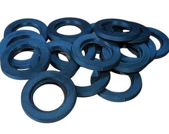 Runde Bases Konverter von 32 zu 50 mm 3D gedruckten wargaming Plastikbasen Tabletop
