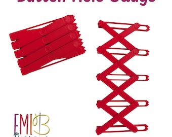 Button Gauge tool Perfectly line up buttons Dressmaking tool Button Spacer Tool