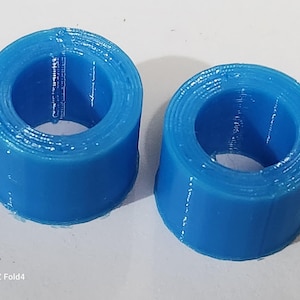 2er Pack Ice Blue Cricut Maker 1 & 2 DIY Reparatur Ersatz Gummirollen von Forge YD1B