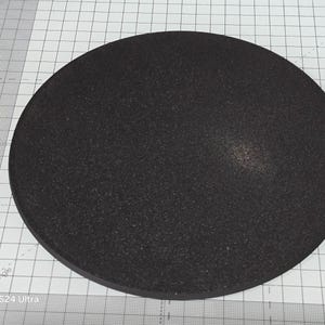 Wargaming bases 250mm round durable plastic for war gaming tabletop games