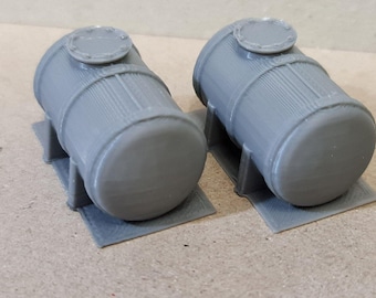 New 1 Pack Gas Fuel Petrol Tank Body O Gauge 1:48 Scale Models Train Railway
