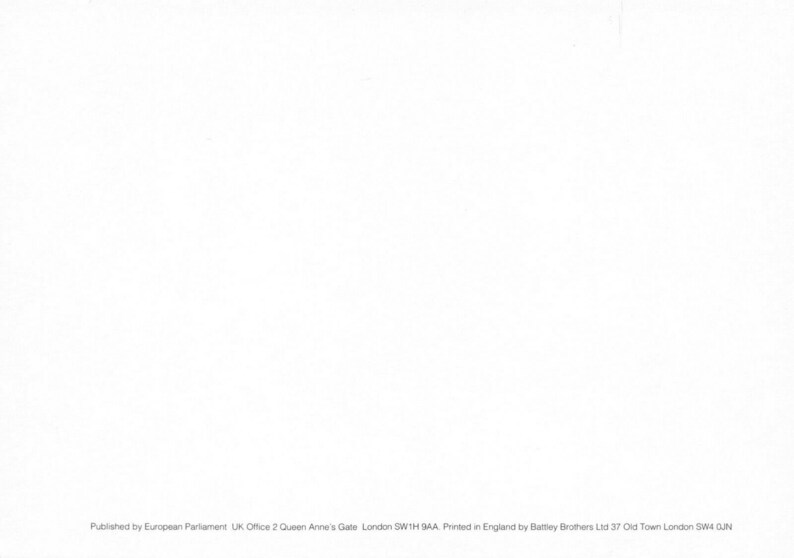 European Parliament Election 9 June 1994 Postcard UK Office JV1