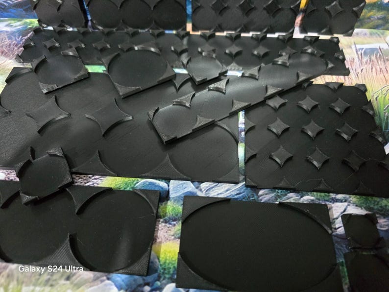 Round to square movement trays old world 25mm 32mm 40mm 50mm 60mm oval image 7