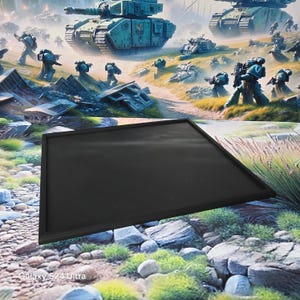 All sizes wargaming movement trays pla plastic for war gaming tabletop games all sizes just ask and we'll add it to the listing image 8
