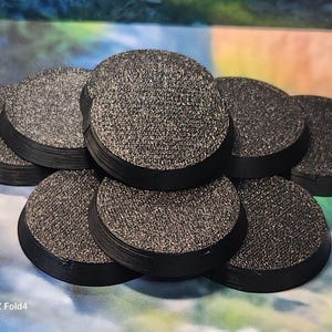 200 Mixed Bases War Gaming, Plain Blank Modelling Bases Tabletop War Games