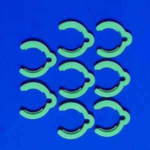 8 x Abrazaderas para cable de manguera de succión de extractor Festool D27 de 33-34 mm (Nuevas) XU4