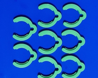 8 x Abrazaderas para cable de manguera de succión de extractor Festool D27 de 33-34 mm (Nuevas) XU4