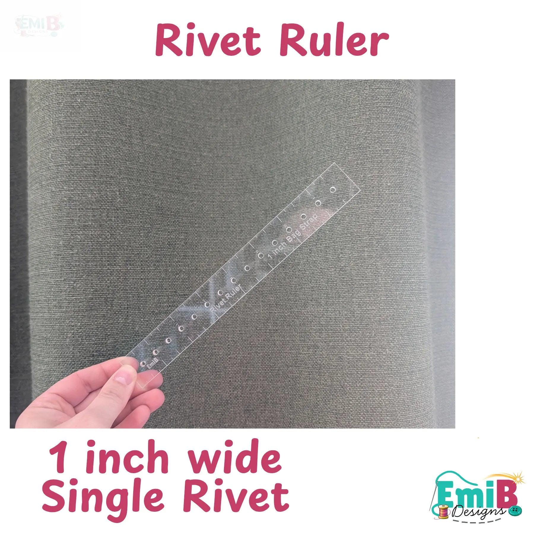 Bag Making Hardware Ruler- Rivet Rulers- 4 Sizes - Etsy