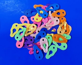 500 Pack Tick Removal Tools PLA Plastic Biodegradable, dog cat horse human sheep