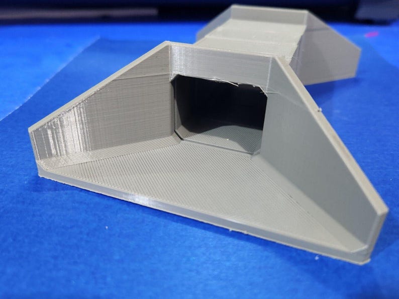 OO Gauge 1:76 Scale 6 Piece Culvert Set 2.5x2.0m in Concrete Grey ...