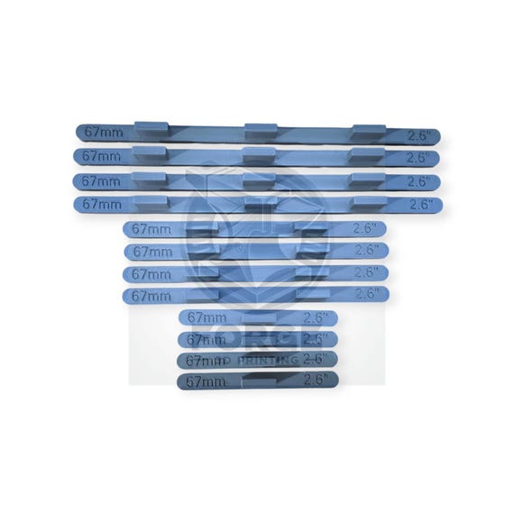 Aazon.co: 3DEXL Parallel Track Spacing Alignent Tools 4 Pack 67 / 2.6 OO HO Scale Gauge Aazon.co: 3DEXL Parallel Track Spacing Alignent Tools 4 Pack 67 / 2.6 OO HO Scale Gauge