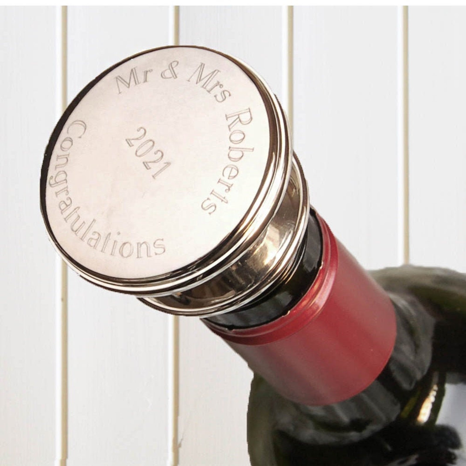 Personalised Wine Bottle Stopper Engraved Bottle Stopper Etsy UK